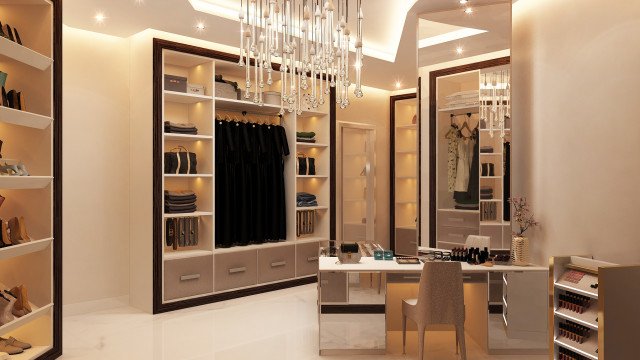 Gorgeous Dressing Room Design