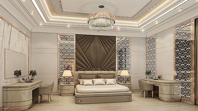 Symphony of luxury in bedroom design