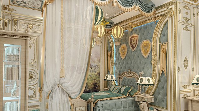 Royal Children`s Bedroom
