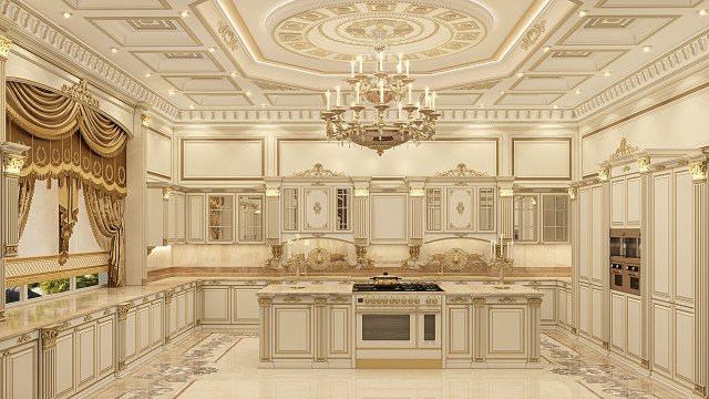 Most Luxurious Classical Kitchen Design
