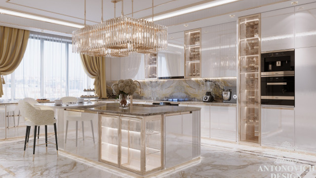 Gorgeous Kitchen Design For Project In Kazakhstan