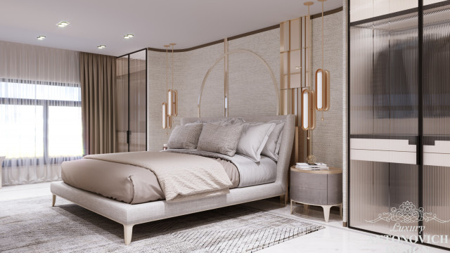 Спальня в стиле минимализма поможет вам принять простые удобства