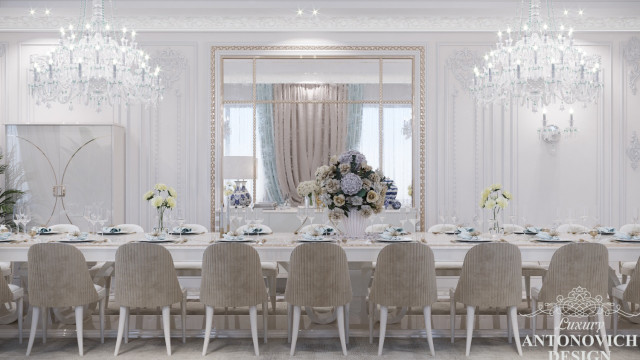 Most Luxurious Classical Dining Room Design