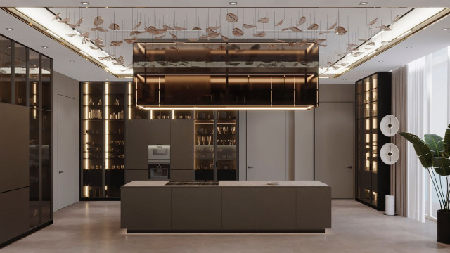 Elegant Kitchen Interior  Design Idea