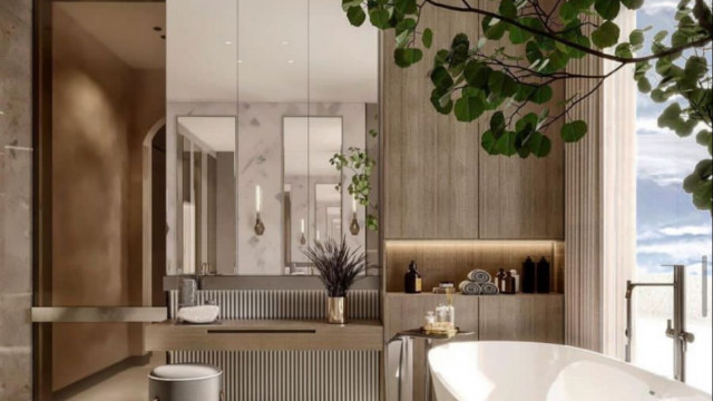Превосходная идея дизайна ванной комнаты