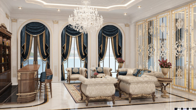 Luxury Style Living Room Design