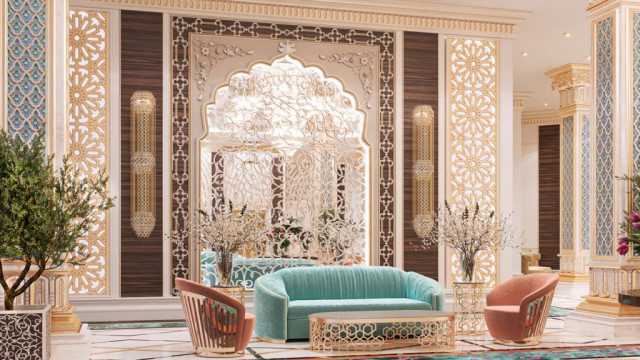 تصميم داخلي لفندق في المملكة العربية السعودية | أفضل تصميم داخلي لمشاريع الضيافة في الرياض