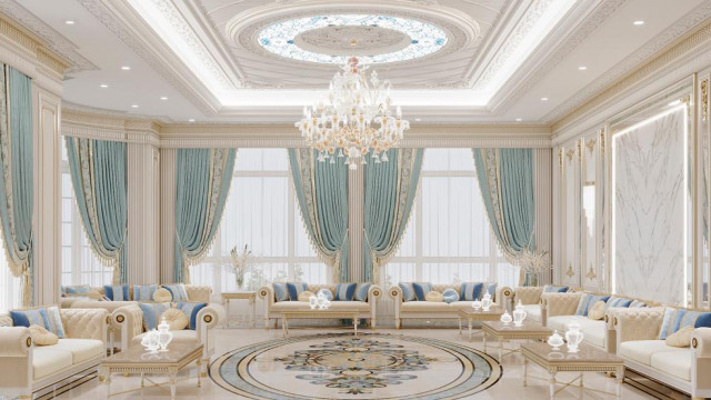Дизайн интерьера дворца Катара | дизайн интерьера Дохи