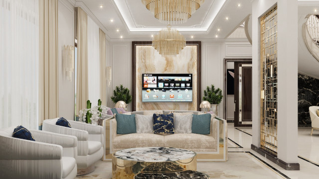 Luxury Modern Sitting Room Interior Design