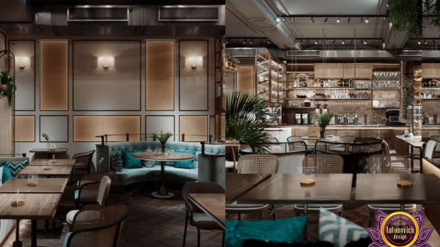Концепция лучшего элитного кофейного магазина в Дубае